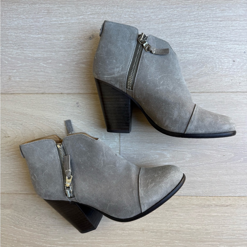 Rag and Bone Suede Ankle Boots